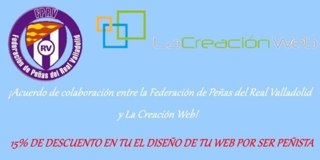 colaboracion creacion web federacion peñas valladolid