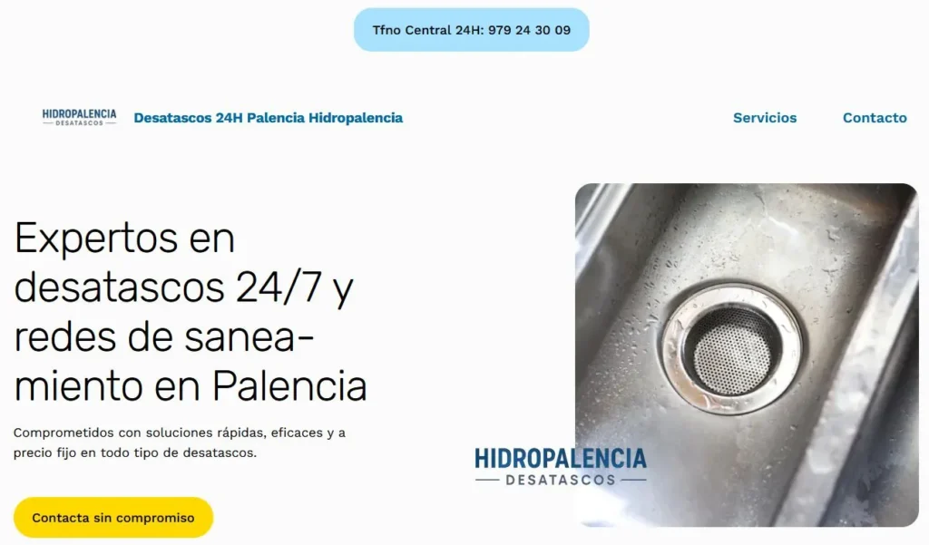 Desatascos Palencia Hidropalencia